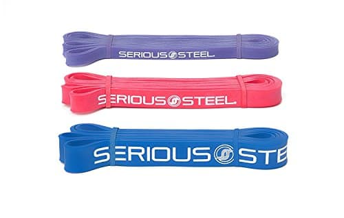 Serious Steel Fitness 41 in Resistance Band Set (#1, #2, #3)