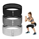 Te-Rich Fabric Workout Loop Bands (set of 3)