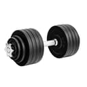 Yes4All 52.5 lb Adjustable Dumbbell Set (spinlock)