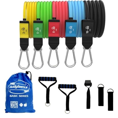 Bodylastics Stackable Resistance Bands Set